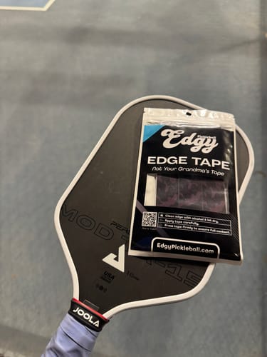 Customer photo review of Graffiti Edge Tape (3 pack) - Pickleball Paddle Edge Tape