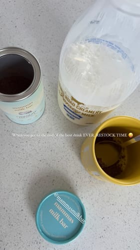 Customer photo review of Lactation Hot Chocolate - Coconut Chocolate