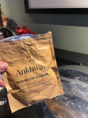 Customer photo review of Mushroom Gummies