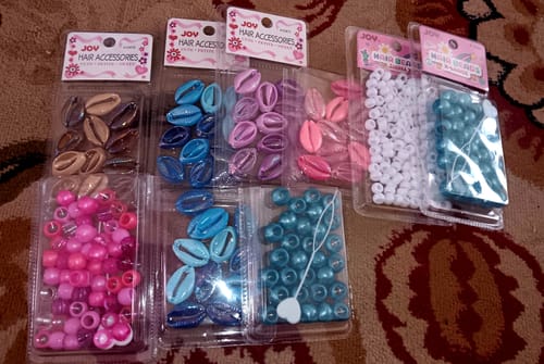 Customer photo review of Joy Round Beads Regular Size 200Ct White - #1730