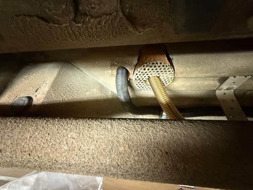 Customer photo review of Nordkapp® 120cm exhaust pipe for diesel heater