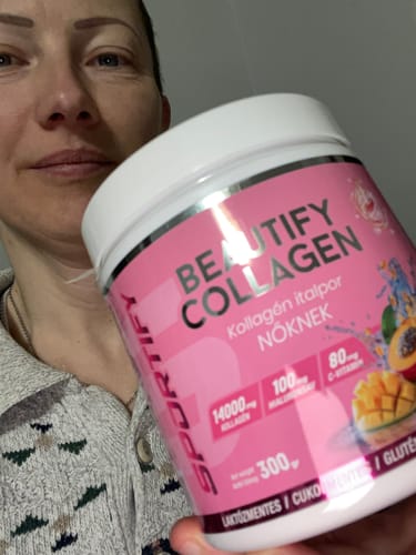 Customer photo review of Beautify Kollagén italpor nőknek