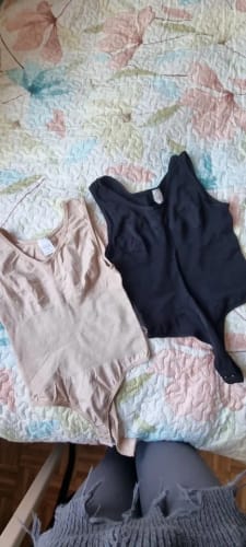 Customer photo review of Snached Shapewear Bodysuit