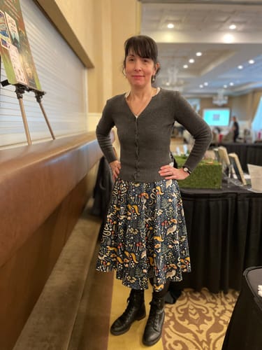 Customer photo review of In the Wilderness Full Skirt by Eva Rose