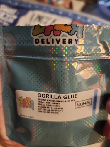 Customer photo review of Gorilla Glue - 4 Grams - Indica