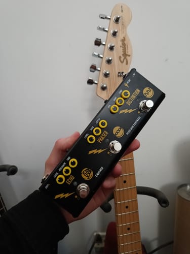 Customer photo review of Donner Triple Threat Pedal de efectos para guitarra - Negro Clásico