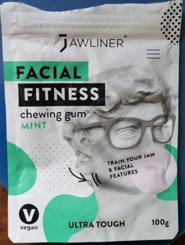 Customer photo review of JAWLINER® Fitness Chewing Gum Cinnamon/Honey