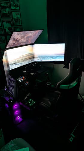 Customer photo review of Keyboard and Mouse Tray