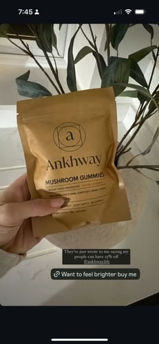 Customer photo review of Mushroom Gummies