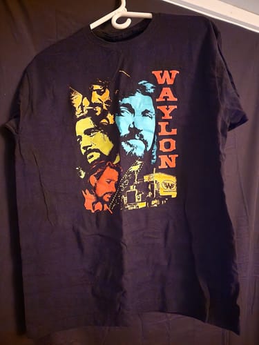 Customer photo review of Waylon RYBG Collage Men's Shirt