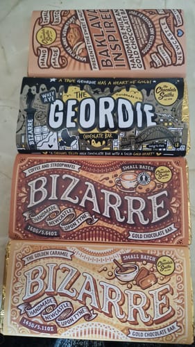 Customer photo review of Baklava Inspired What D' Yee Want Wednesday Chocolate Bar 145g