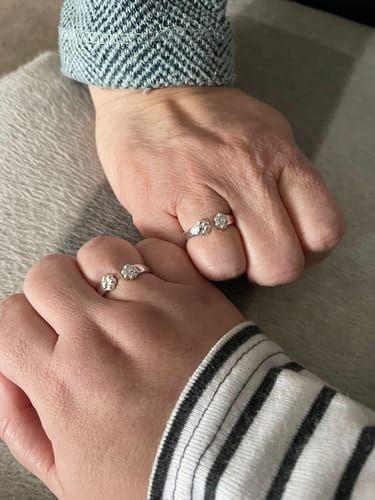 Customer photo review of Paw Hug Ring