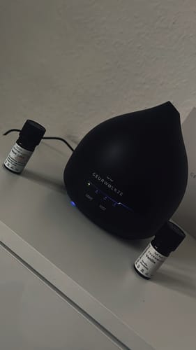 Customer photo review of Unity 2.0 Smellacloud® Diffuser - matt schwarz (400ml)