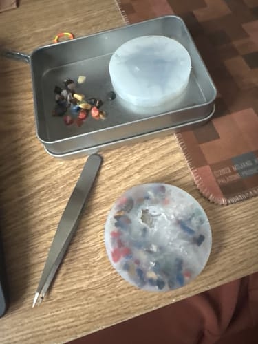 Customer photo review of Pick 'Em Starter Set - Kaiko Exclusive Picking, Popping & Hair Pulling Support Kit