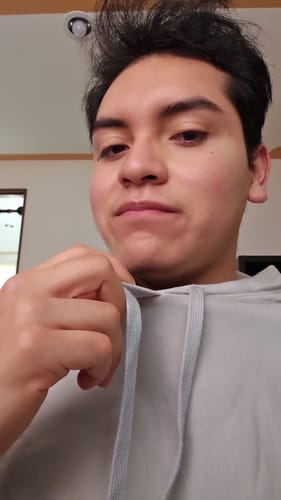 Customer photo review of Sudadera de Bambú Unisex Slim Fit