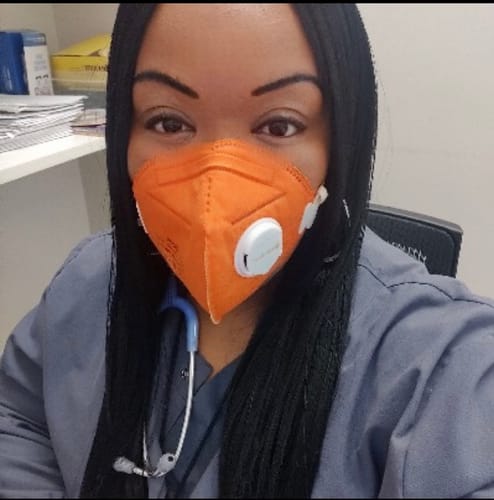 Customer photo review of Sensationnel Dashly Synthetic Lace Front Wig - LACE UNIT 10