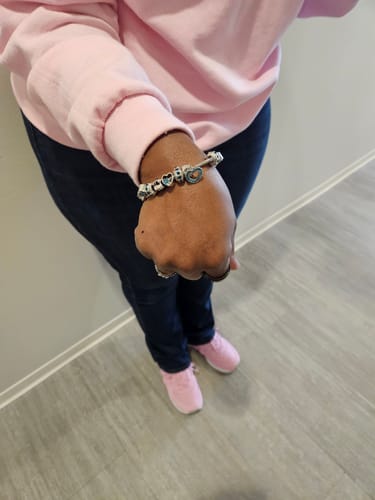 Customer photo review of Birthstone Bracelets