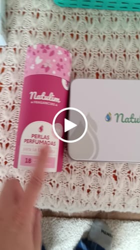 Customer video review of Perlas Perfumadas Natulim