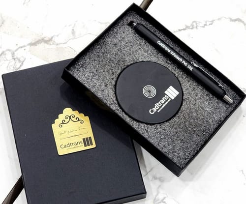 Customer photo review of Magnetic Pen Stand | Best for Corporate Gifting | PrintMine.in