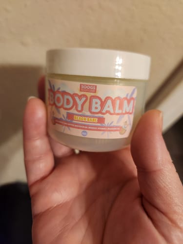 Customer photo review of Beach Babe | Body Balm