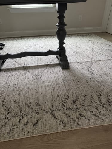 Customer photo review of Wild Congo Distressed Look in Grey Rug