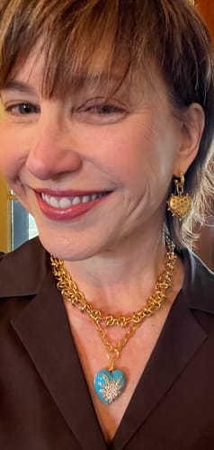 Customer photo review of Anarosa Necklace