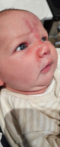 Customer photo review of Coconut Oil Baby Lotion