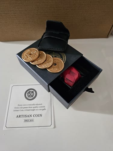 Customer photo review of Artisan Chinese Coin Shell Set