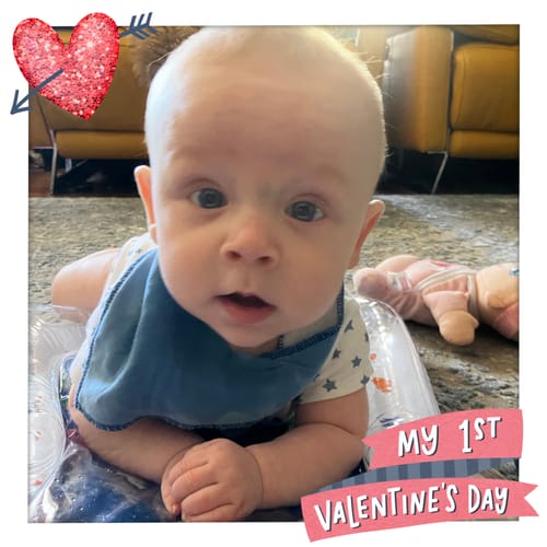 Customer photo review of Wispy Cloud Diaper Monthly Box