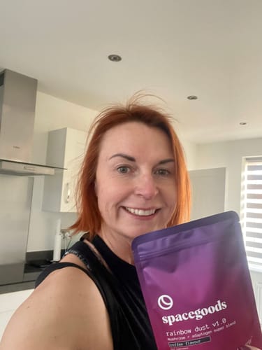 Customer photo review of rainbow dust starter kit //