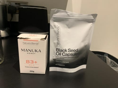 Customer photo review of Manuka Honey 83+ MGO 250g