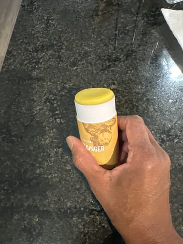 Customer photo review of Sweet Ginger Vapor Rub