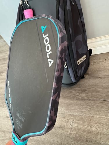 Customer photo review of Blackout Camo Edge Tape (3 pack) - Pickleball Paddle Edge Tape