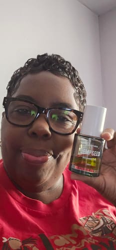 Customer photo review of Hemp Seed Recovery Oil