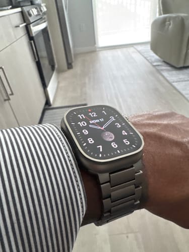 Customer photo review of Titanium Bracelet Pro