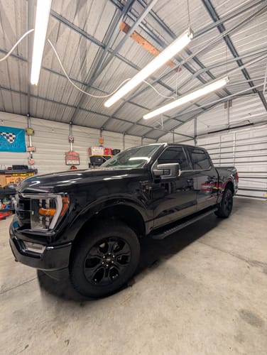 Customer photo review of For 2021-2025 Ford F150 2" to 4" Upper Control Arms Ford Suspension Kit KSP