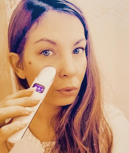 Customer photo review of Sunmay 3-in-1 Eye Face Massager