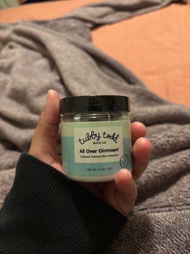 Customer photo review of All Over Ointment Eczema Treatment Fragrance-free | 3.5oz