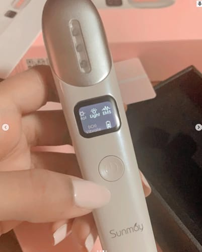 Customer photo review of Sunmay 3-in-1 Eye Face Massager