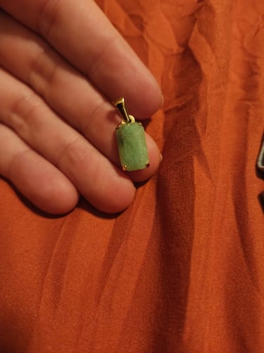 Customer photo review of Void Aventurine Pendants