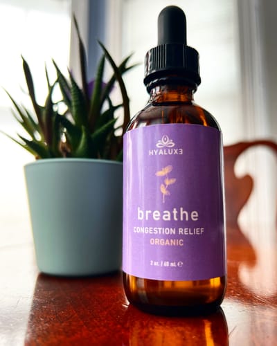 Customer photo review of BREATHE: Sinus Congestion Relief