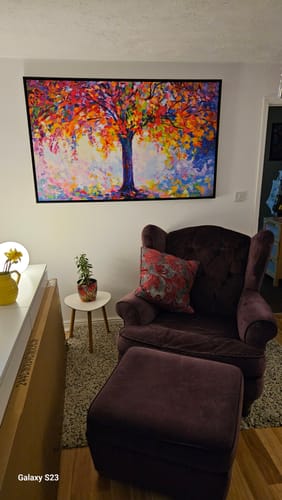 Customer photo review of Tree Of Happiness Canvas Print