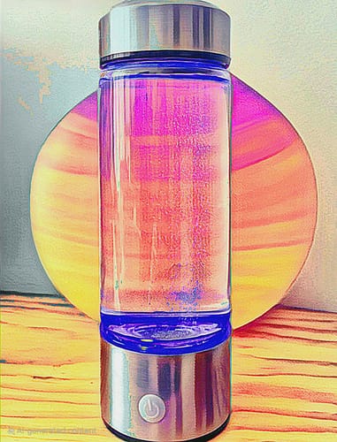 Customer photo review of HydroLab® 2.0 Hydrogen Water Bottle 420ml