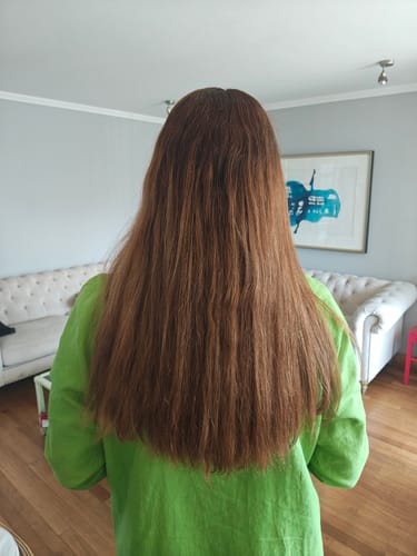 Customer photo review of Henna Jamila Hair - Cobrizo Natural y Duradero 👩🏼🦰