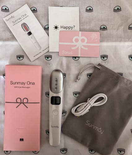 Customer photo review of Sunmay 3-in-1 Eye Face Massager