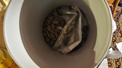 Customer photo review of Airscape Kilo: Counter Top Food Scrap Bokashi Container/Storage/Curing