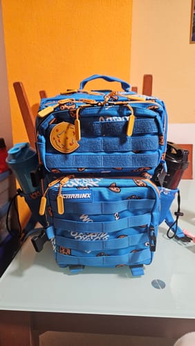Customer photo review of Mochila Táctica 25L All In Cookie
