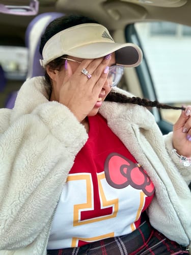 Customer photo review of “All yours” two stone ring