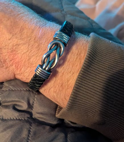 Customer photo review of To My Husband - Forever Linked Bracelet