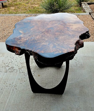 Customer photo review of End Table Legs 218 Cleo 20H Unique Metal Furniture